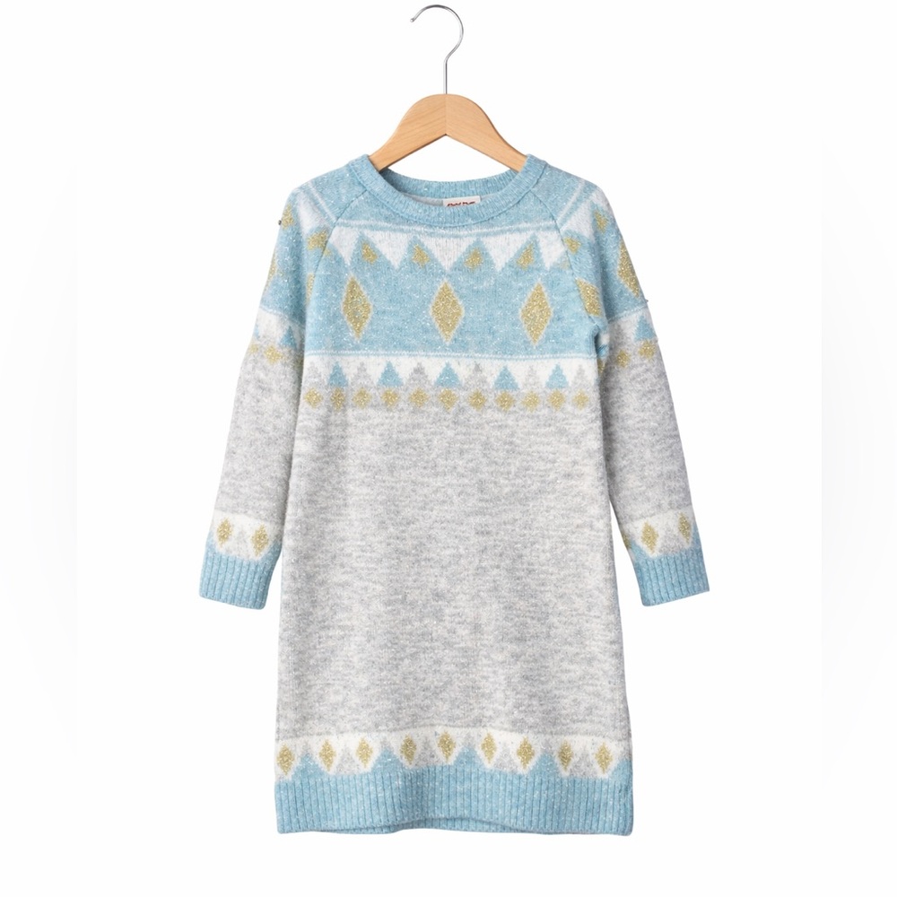 Cat and Jack Sweater dress. Size 3t. Sparkly. Good Condition